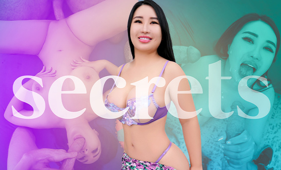 Первое задание босса: жаркий секс втроем с грудастой женой Суки Син