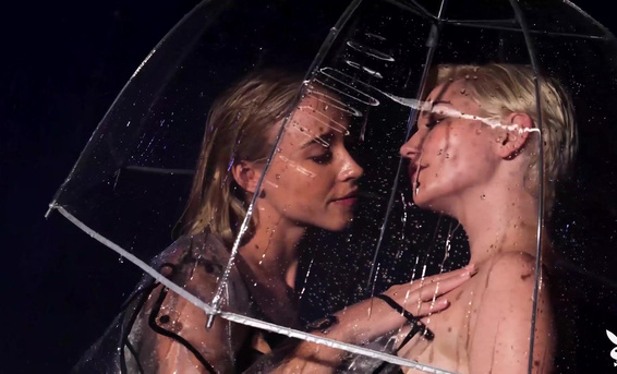 Осенняя эротическая подборка-флешбэк с обнаженными девушками Playboy