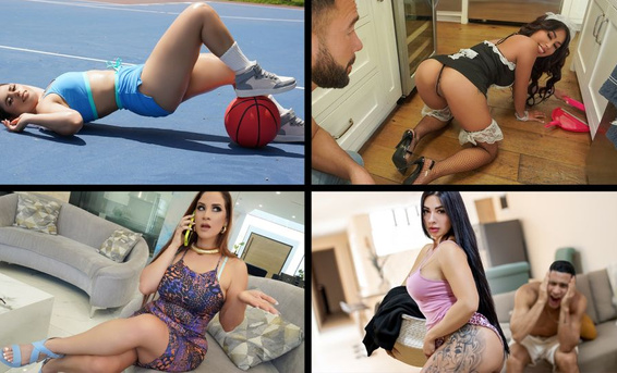 Латиноамериканские мамки танцуют сальсу на членах в ХХХ подборке MYLF