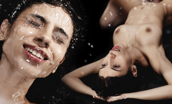 Грудастая Пенни Парк искупалась в собственном сквирте и сперме партнера