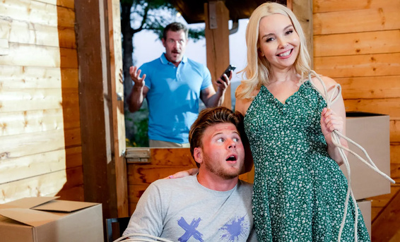 «Синдром пустой пизды»: мачеха Алия Лав связала и трахается с пасынком