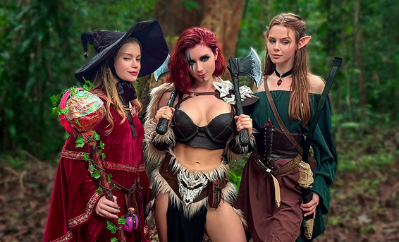 Полнометражный ХХХ фильм в стиле фэнтези c лучшими русскими актрисами