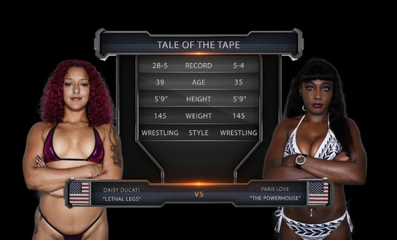 Дэйзи Дукати VS Пэрис Лав: черная лошадка со страпоном наносит удар