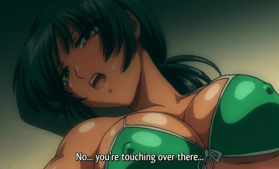 Две сисястые героини хентай порно мультика наслаждаются тройничком