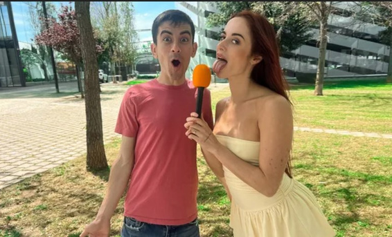 Рыжеволосая Одри Рид после интервью отдалась известному порноактеру