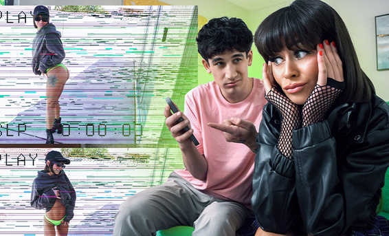 Няня-эксгибиционистка Рен Нюйсанс спалилась и оттрахана работодателем