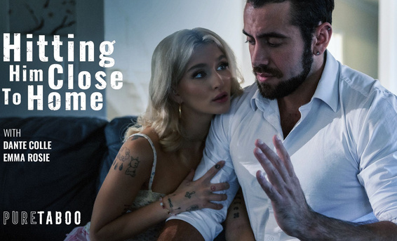 Запутанная блондинка Эмма Рози изменяет парню с его хитрым папашей